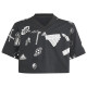 Adidas Παιδική κοντομάνικη μπλούζα Brand Love Crop Tee